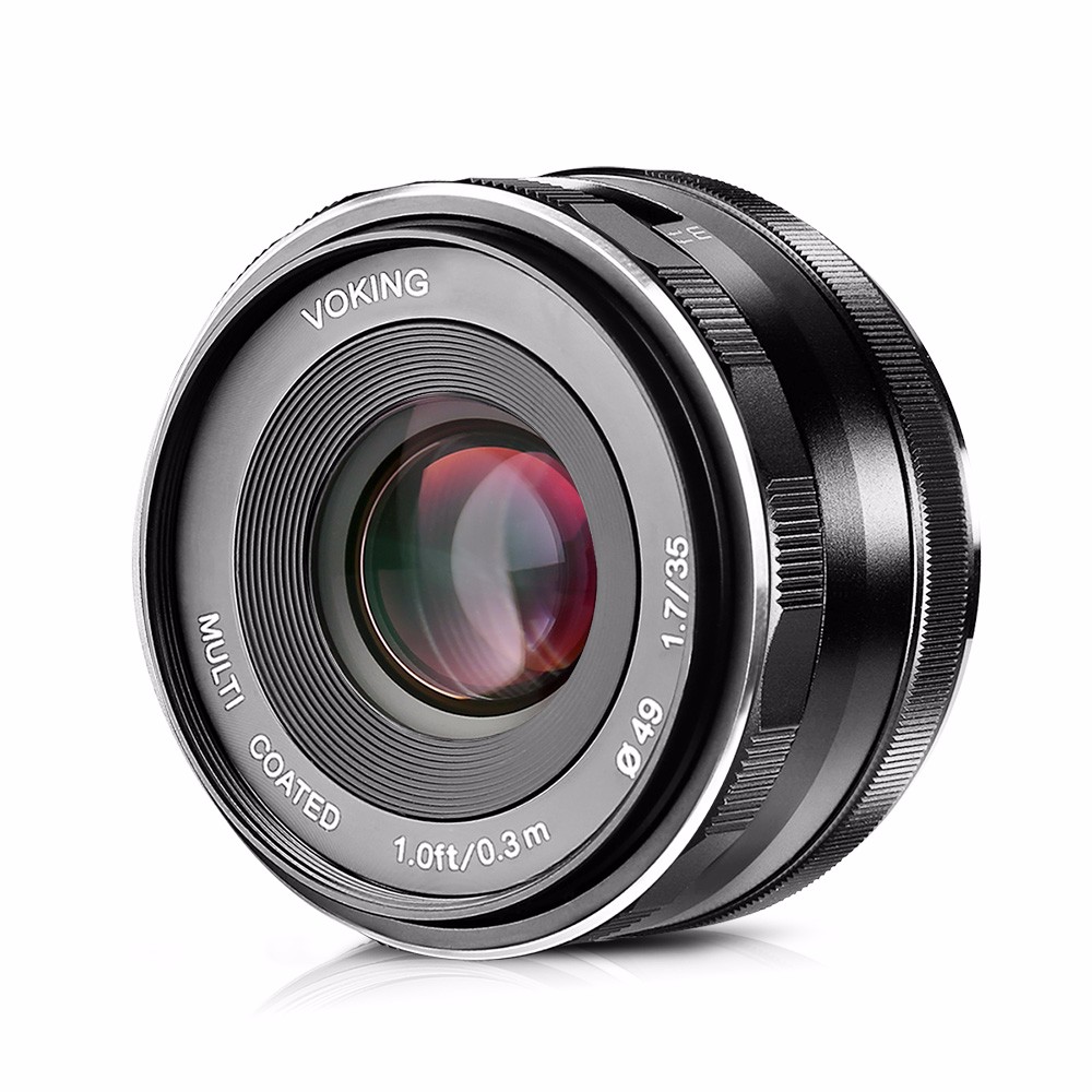 35mm F/1.7定焦鏡頭（多卡口可選）